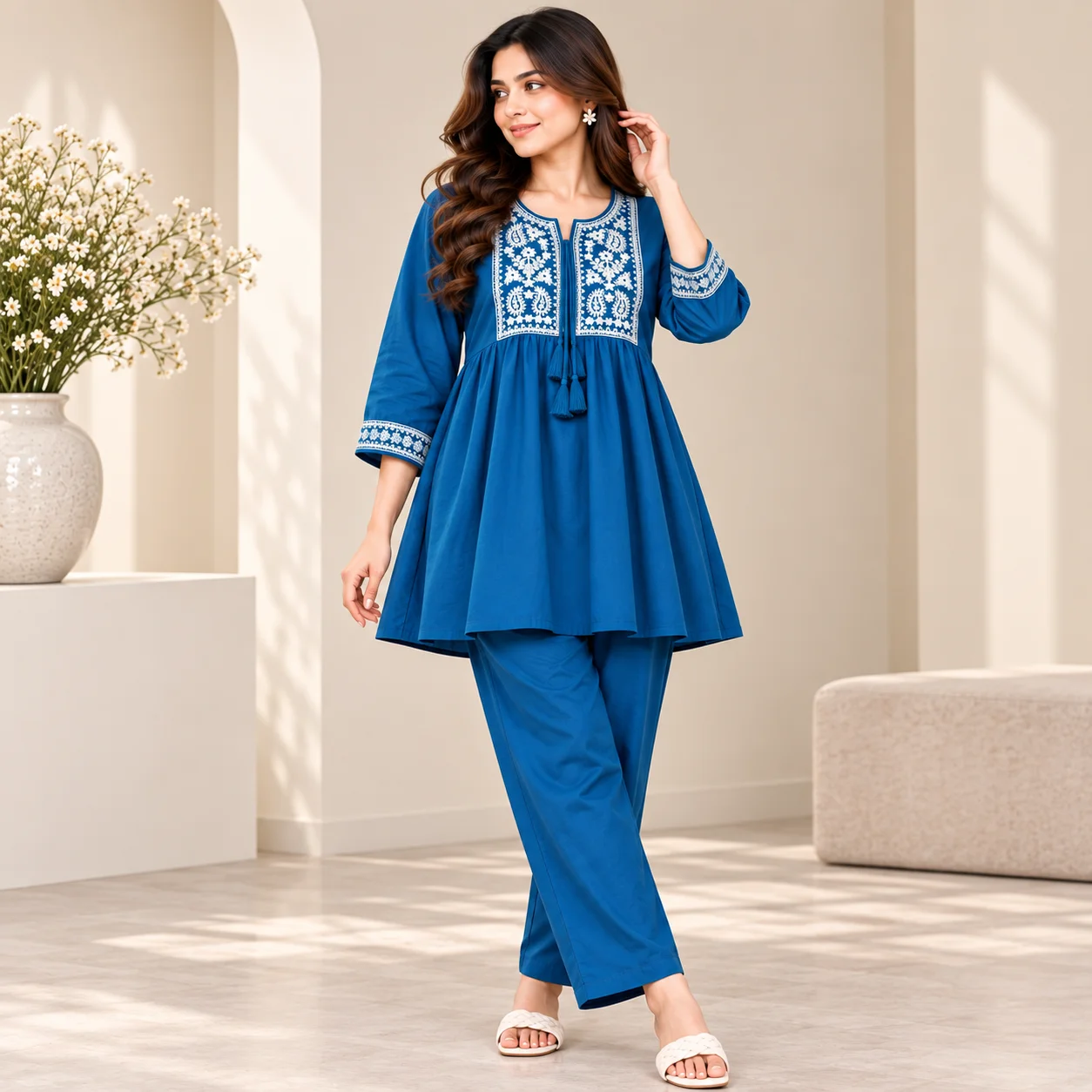 Women's 2Pcs Set Butterfly Cloth