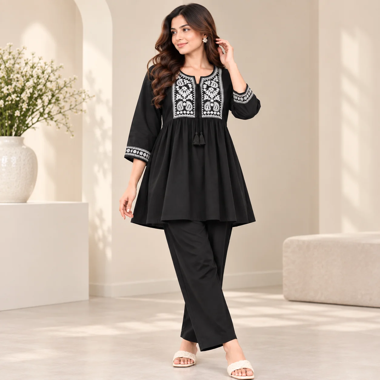 Women's 2Pcs Set Butterfly Cloth