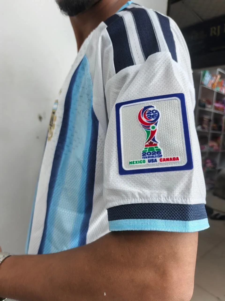 2026 Argentina Home World Cup Stadium Version image 4
