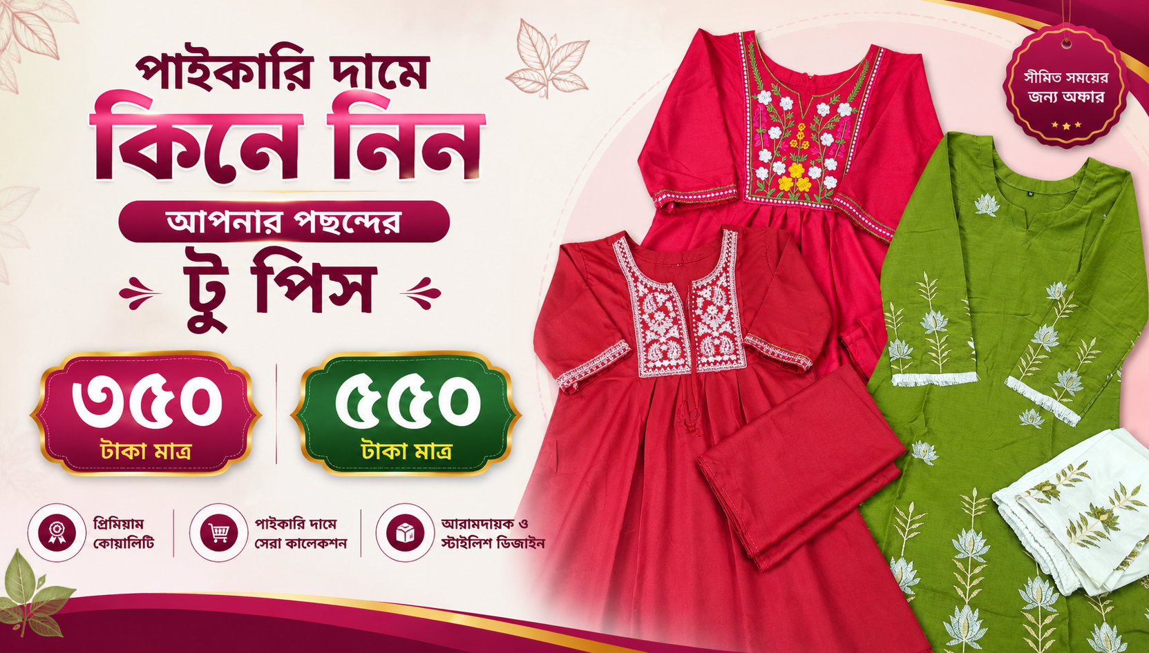 Trending product banner